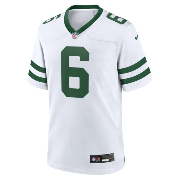 Men’s New York Jets Mecole Hardman Nike White Legacy Player Game Jersey