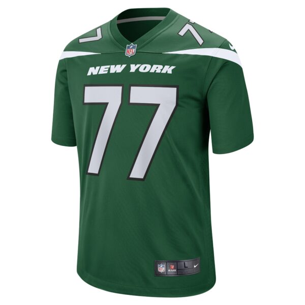 Men’s New York Jets Mekhi Becton Nike Gotham Green Player Game Jersey