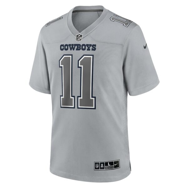 Men’s Dallas Cowboys Micah Parsons Nike Gray Atmosphere Fashion Game Jersey