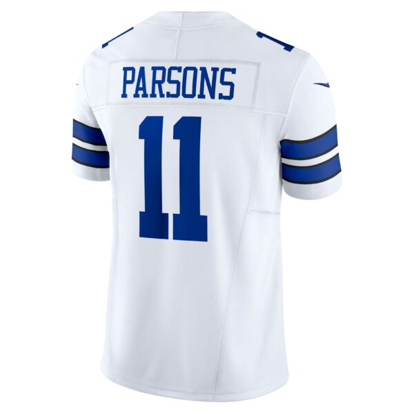 Men’s Dallas Cowboys Micah Parsons Nike White Vapor F.U.S.E. Limited Jersey