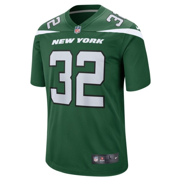 Men’s New York Jets Michael Carter Nike Gotham Green Game Jersey