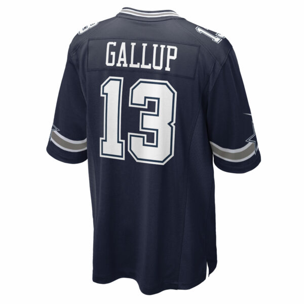 Men’s Dallas Cowboys Michael Gallup Nike Navy Game Jersey