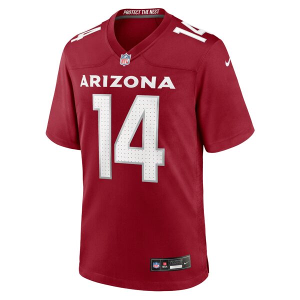 Men’s Arizona Cardinals Michael Wilson Nike Cardinal Team Game Jersey