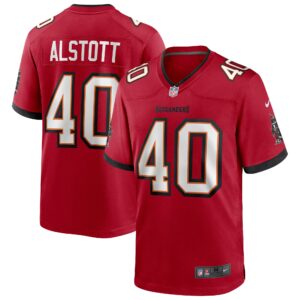 Men's Tampa Bay Buccaneers Mike Alstott Nike Red Retired Player Game Jersey