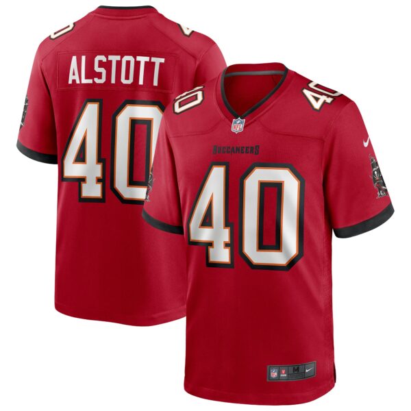 Men’s Tampa Bay Buccaneers Mike Alstott Nike Red Retired Player Game Jersey