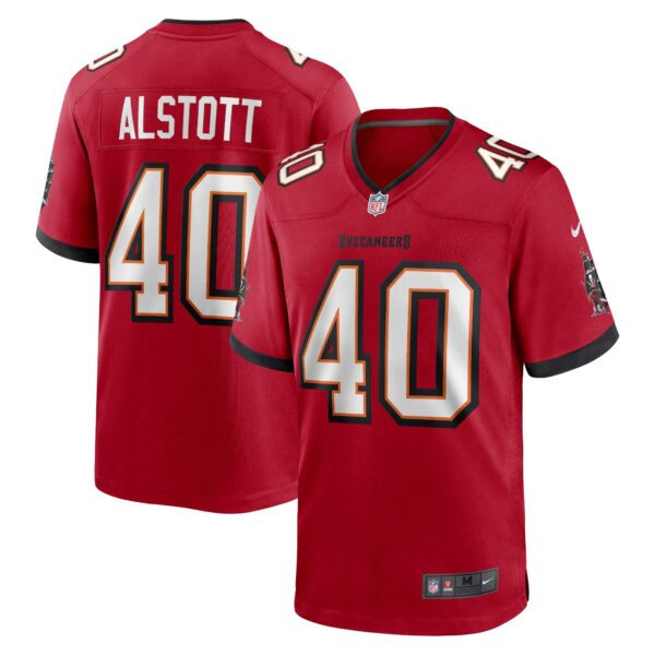 Men’s Tampa Bay Buccaneers Mike Alstott Nike Red Retired Player Game Jersey