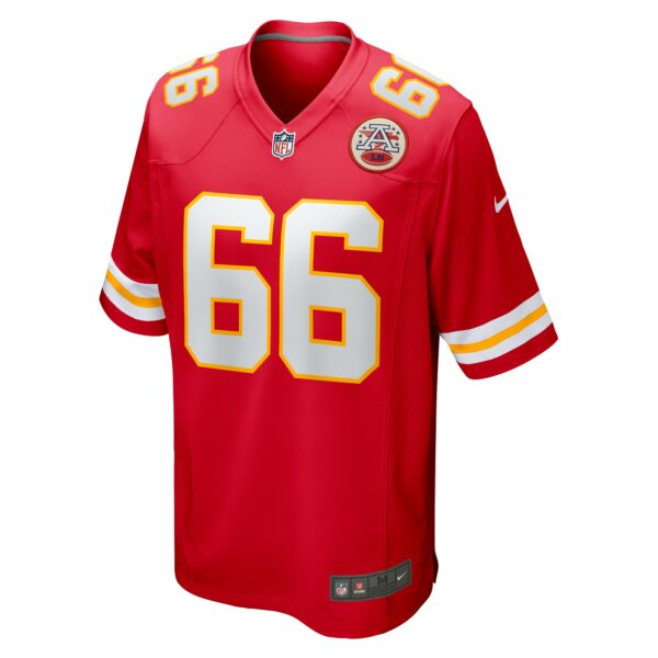 Men’s Kansas City Chiefs Mike Caliendo Nike Red Game Player Jersey