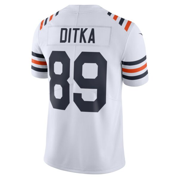 Men’s Chicago Bears Mike Ditka Nike White 2019 Alternate Classic Retired Player Limited Jersey