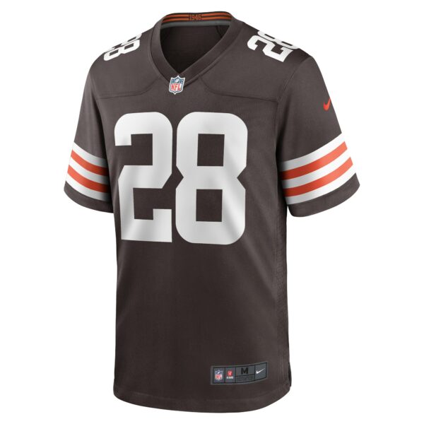 Men’s Cleveland Browns Mike Ford Nike Brown Team Game Jersey