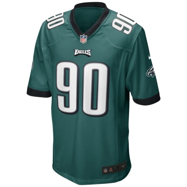 Men’s Philadelphia Eagles Mike Golic Nike Midnight Green Game Retired Player Jersey