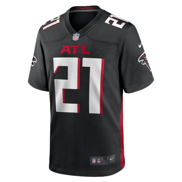 Men’s Atlanta Falcons Mike Hughes Nike Black Game Player Jersey