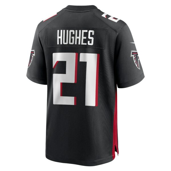 Men’s Atlanta Falcons Mike Hughes Nike Black Game Player Jersey