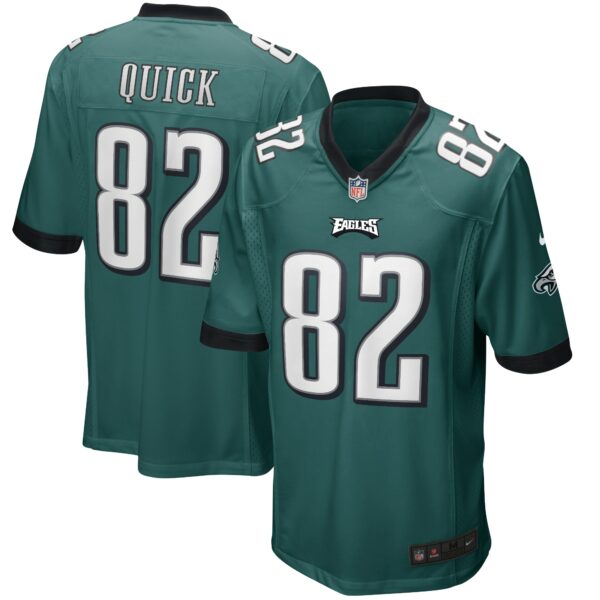 Men’s Philadelphia Eagles Mike Quick Nike Midnight Green Game Retired Player Jersey