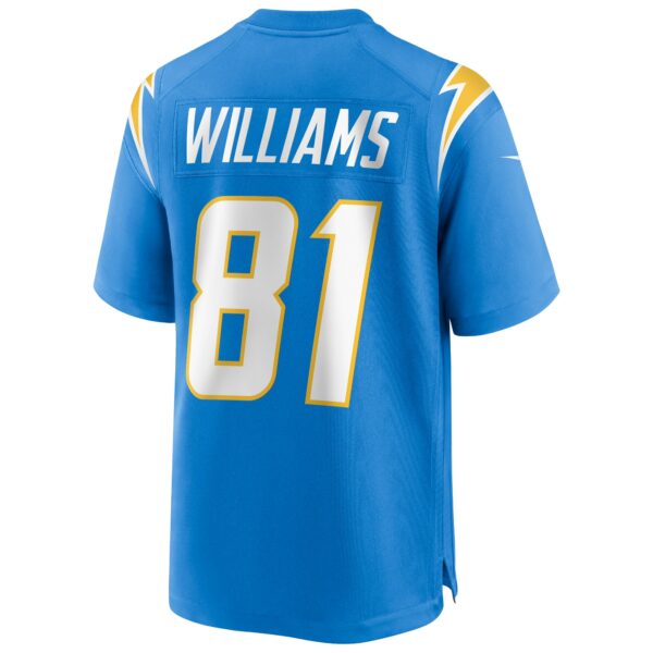 Men’s Los Angeles Chargers Mike Williams Nike Powder Blue Game Jersey