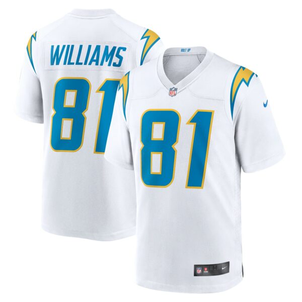 Men’s Los Angeles Chargers Mike Williams Nike White Game Jersey