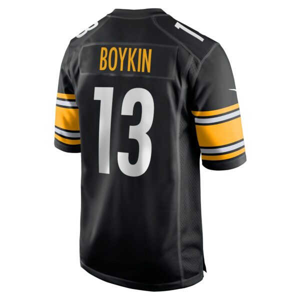 Men’s Pittsburgh Steelers Miles Boykin Nike Black Game Player Jersey