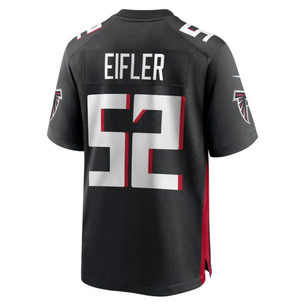 Men’s Atlanta Falcons Milo Eifler Nike Black Game Jersey