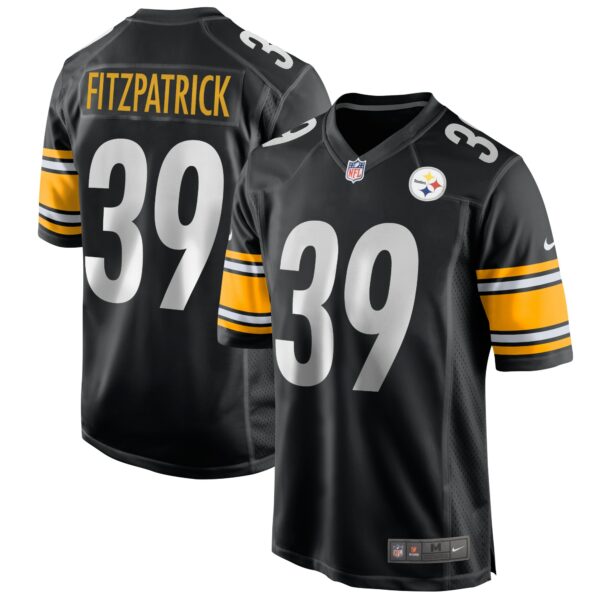 Men’s Pittsburgh Steelers Minkah Fitzpatrick Nike Black Game Jersey