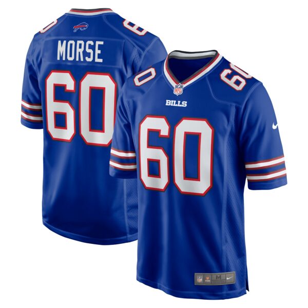 Men’s Buffalo Bills Mitch Morse Nike Royal Game Player Jersey