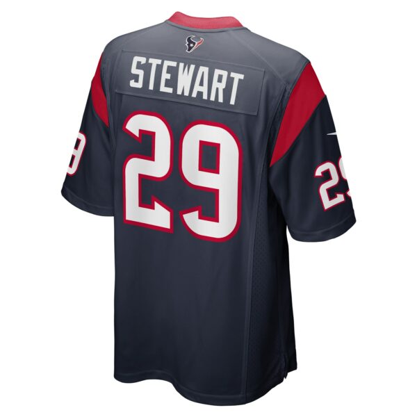 Men’s Houston Texans M.J. Stewart Nike Navy Game Player Jersey