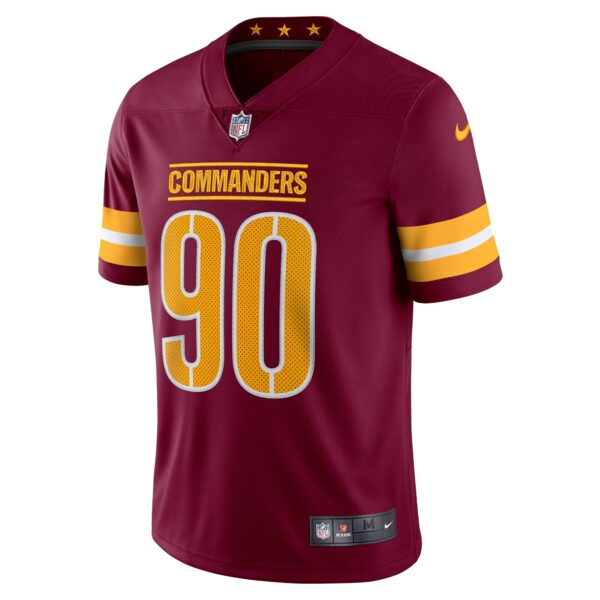 Men’s Washington Commanders Montez Sweat Nike Burgundy Vapor Limited Jersey