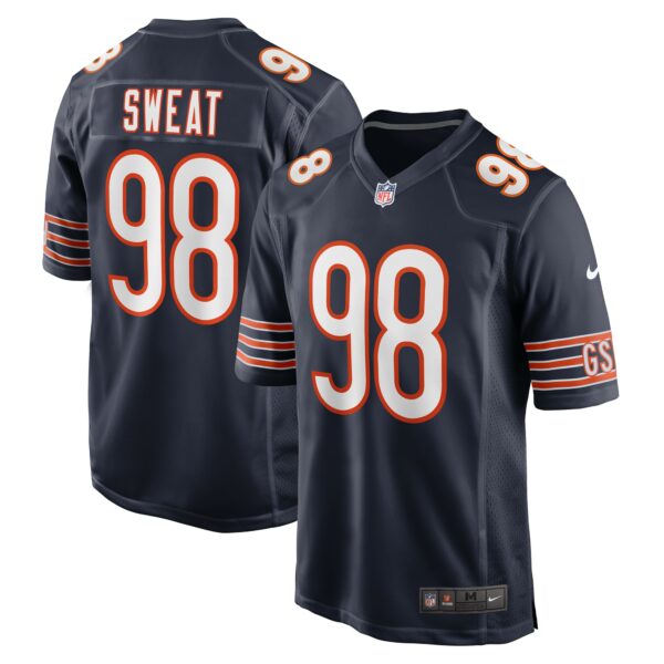 Men’s Chicago Bears Montez Sweat Nike Navy Game Jersey