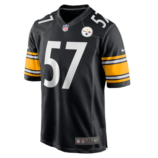 Men’s Pittsburgh Steelers Montravius Adams Nike Black Game Player Jersey