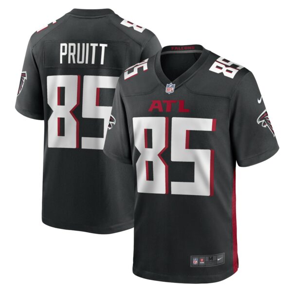 Men’s Atlanta Falcons MyCole Pruitt Nike Black Game Player Jersey