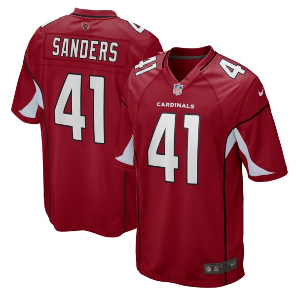 Men’s Arizona Cardinals Myjai Sanders Nike Cardinal Game Player Jersey