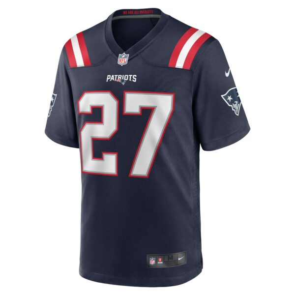 Men’s New England Patriots Myles Bryant Nike Navy Game Player Jersey