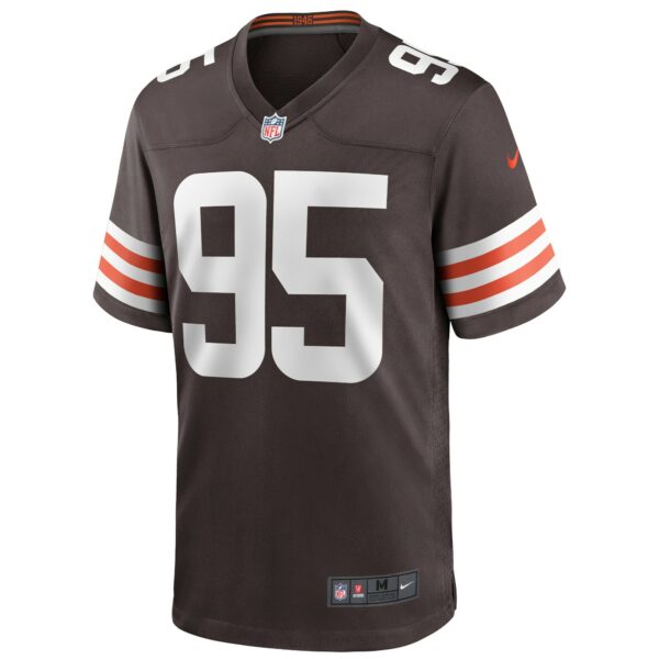 Men’s Cleveland Browns Myles Garrett Nike Brown Player Game Jersey