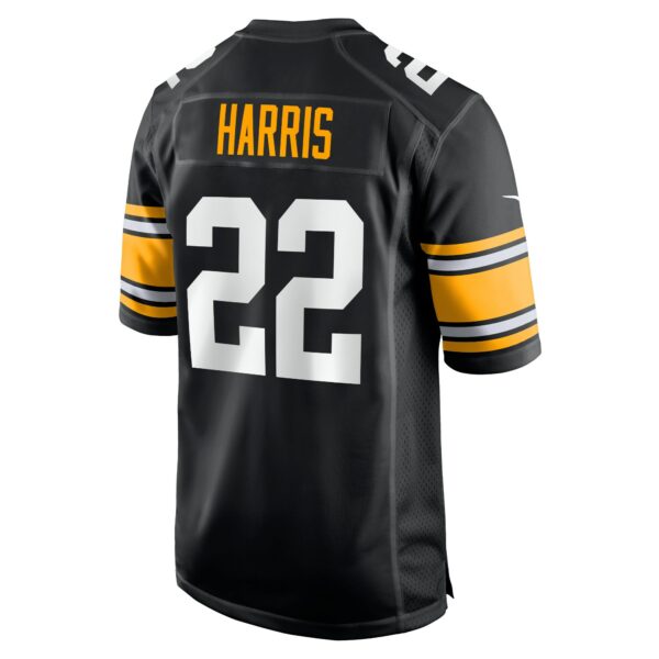 Men’s Pittsburgh Steelers Najee Harris Nike Black Home Player Game Jersey