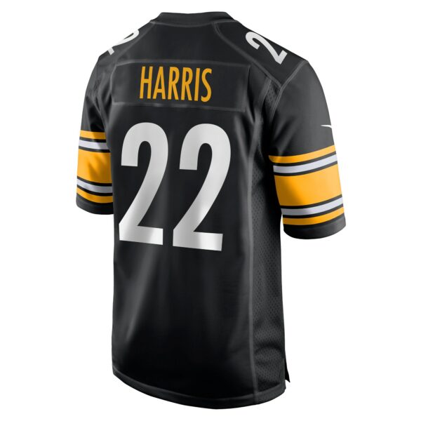 Men’s Pittsburgh Steelers Najee Harris Nike Black Player Game Jersey