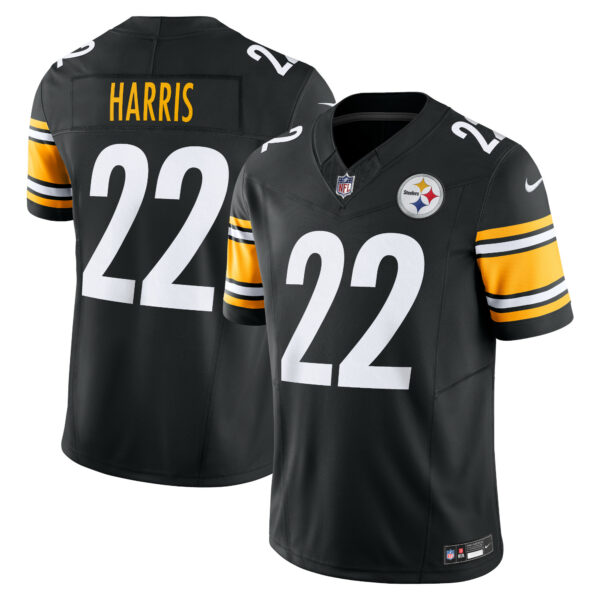 Men’s Pittsburgh Steelers Najee Harris Nike Black Vapor F.U.S.E. Limited Jersey