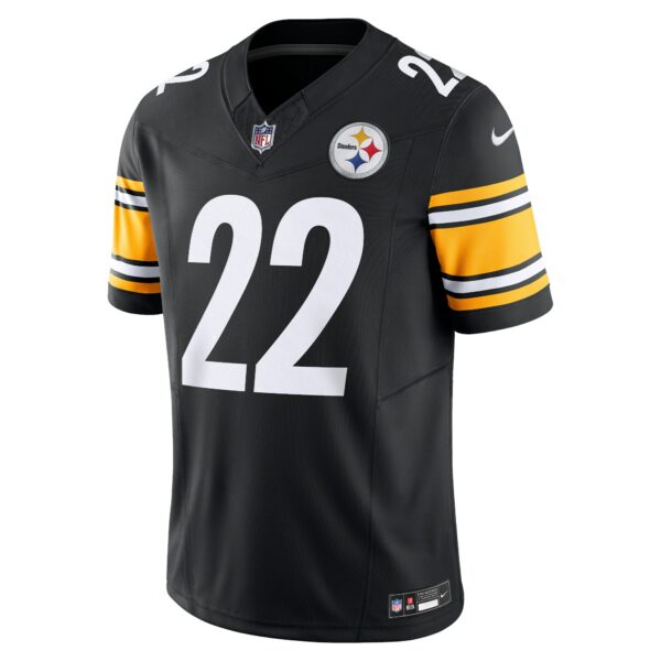 Men’s Pittsburgh Steelers Najee Harris Nike Black Vapor F.U.S.E. Limited Jersey