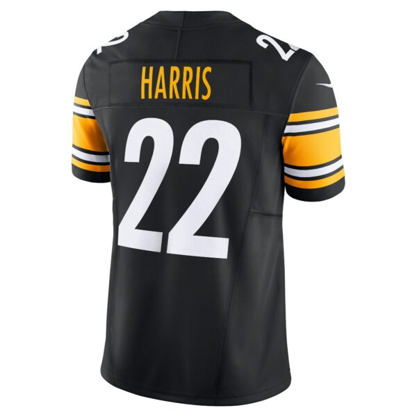 Men’s Pittsburgh Steelers Najee Harris Nike Black Vapor F.U.S.E. Limited Jersey