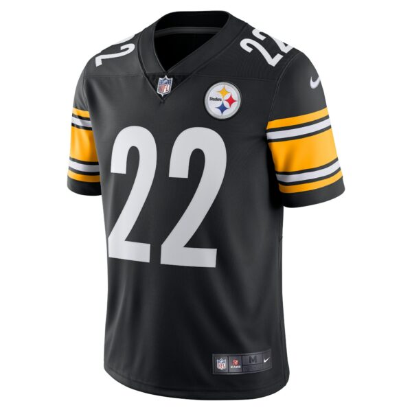 Men’s Pittsburgh Steelers Najee Harris Nike Black Vapor Limited Jersey