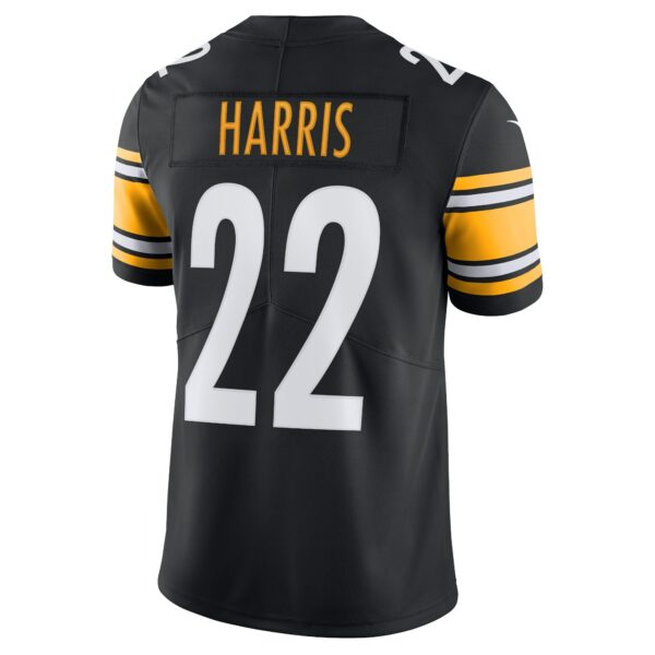 Men’s Pittsburgh Steelers Najee Harris Nike Black Vapor Limited Jersey