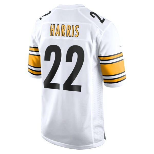 Men’s Pittsburgh Steelers Najee Harris Nike White Game Jersey