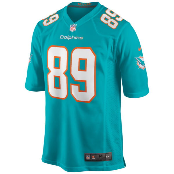 Men’s Miami Dolphins Nat Moore Nike Aqua Game Retired Player Jersey