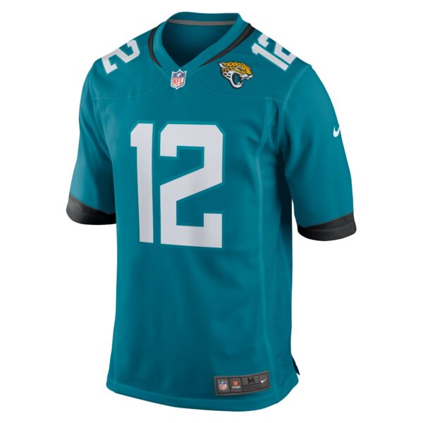 Men’s Jacksonville Jaguars Nathan Rourke Nike Teal Team Game Jersey