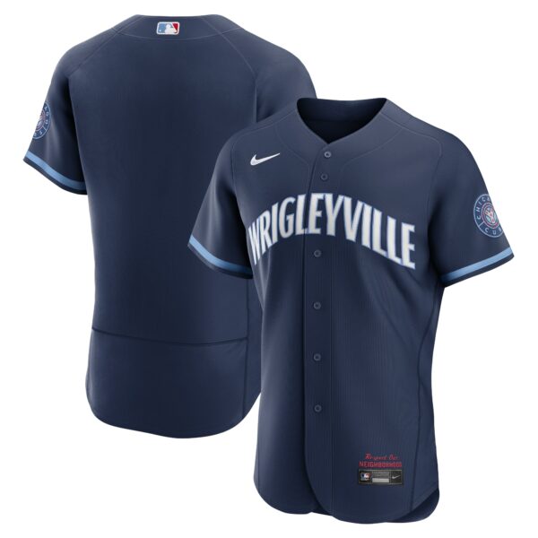 Men’s Chicago Cubs Nike Navy City Connect Authentic Jersey