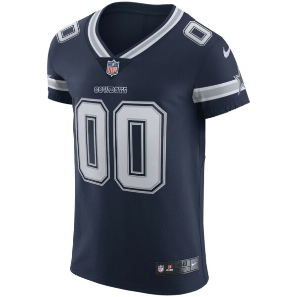 Men’s Dallas Cowboys Nike Navy Vapor Elite Custom Jersey