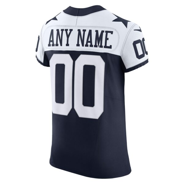 Men’s Dallas Cowboys Nike Navy Vapor F.U.S.E. Elite Custom Jersey