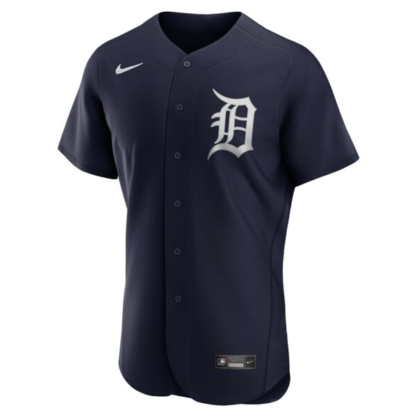 Men’s Detroit Tigers Nike Navy Alternate Logo Authentic Team Jersey