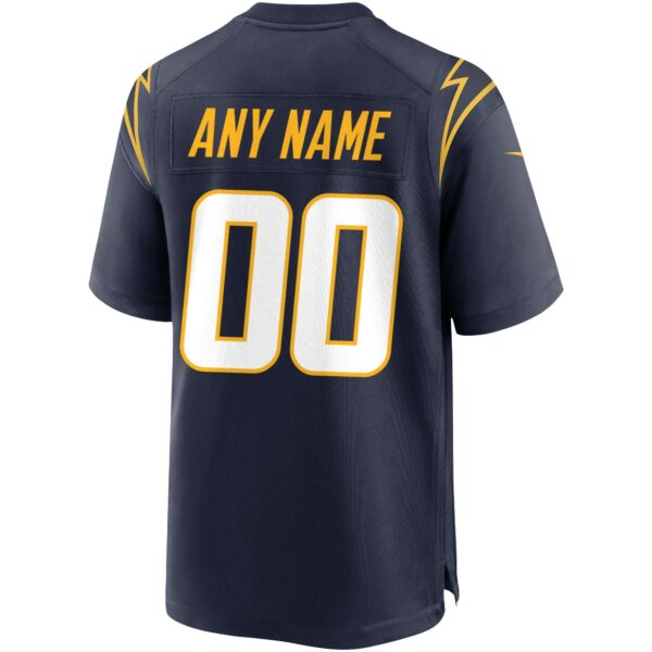 Men’s Los Angeles Chargers Nike Navy Alternate Custom Game Jersey