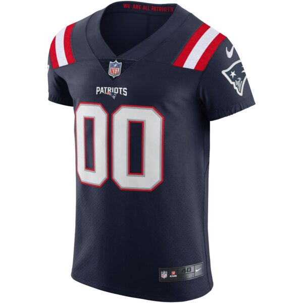 Men’s New England Patriots Nike Navy Vapor Elite Custom Jersey