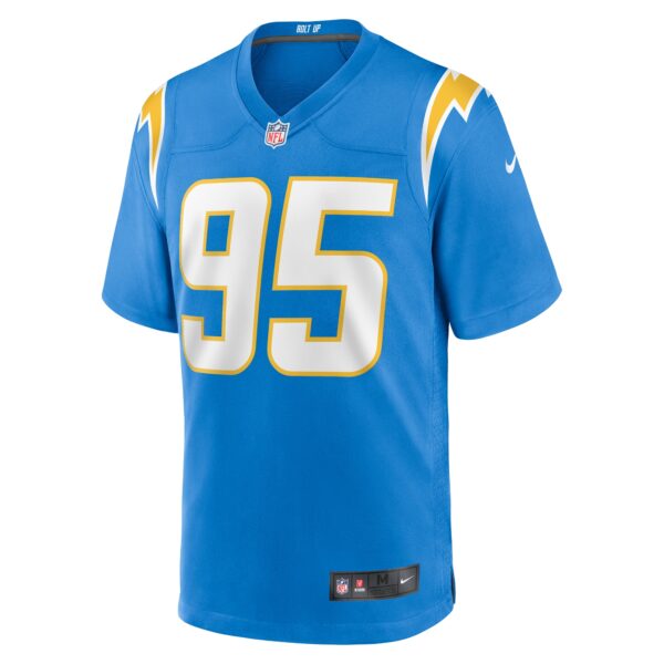 Men’s Los Angeles Chargers Nicholas Williams Nike Powder Blue Team Game Jersey