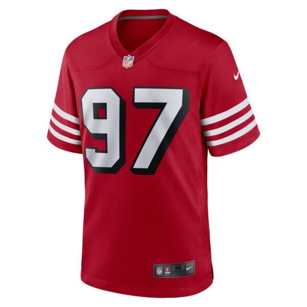 Men’s San Francisco 49ers Nick Bosa Nike Scarlet Alternate Game Jersey