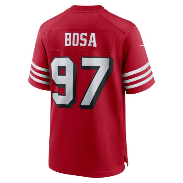 Men’s San Francisco 49ers Nick Bosa Nike Scarlet Alternate Game Jersey